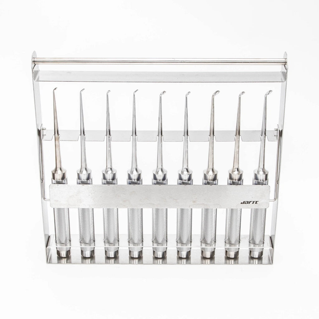 Jarit Surgical 240-192 Orthopedic Angled Cobb Curette Set