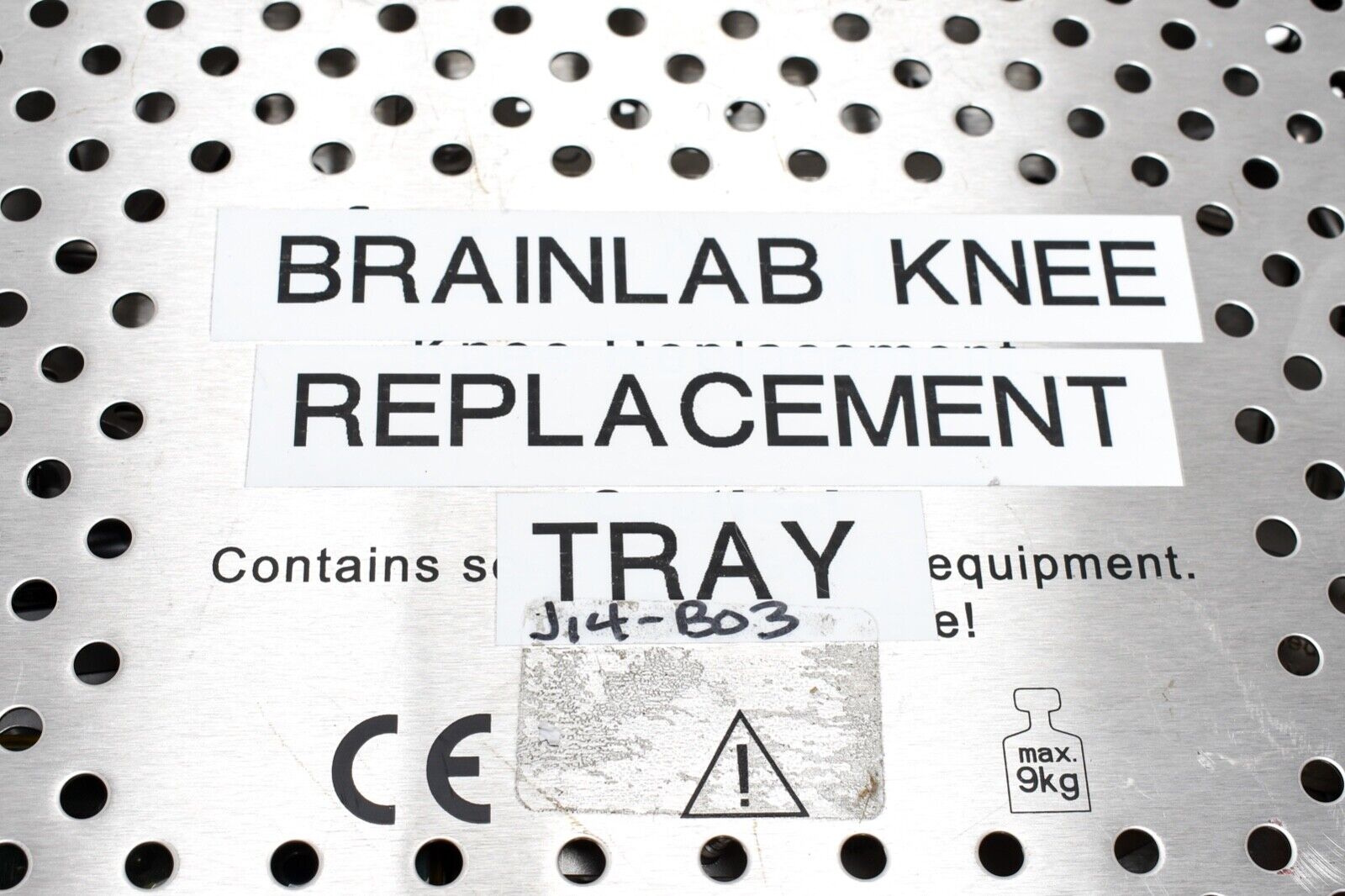 Brainlab Knee Replacement Tray 41841B 53120-01 53120-02 41838
