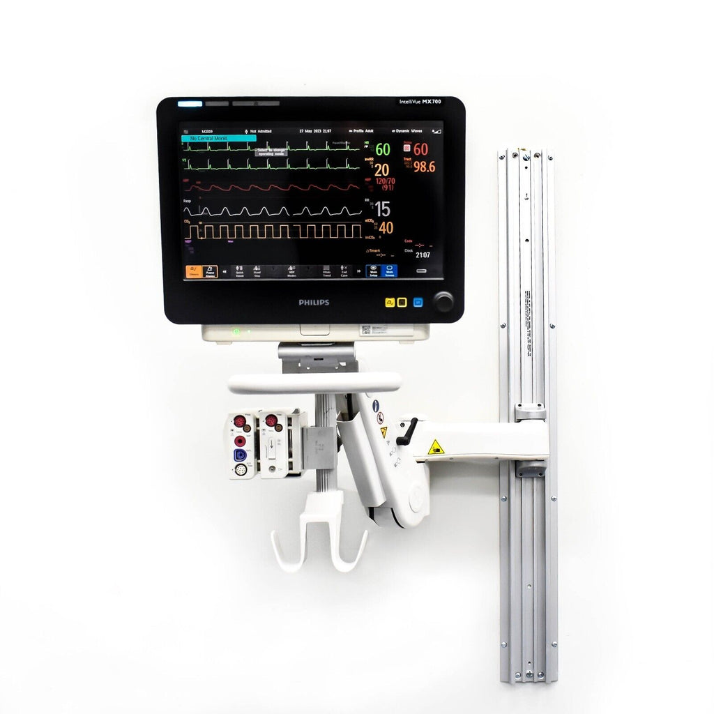 Philips IntelliVue MX700 ICU/PACU Patient Monitoring System NIBP, SPO2, ECG, CO2