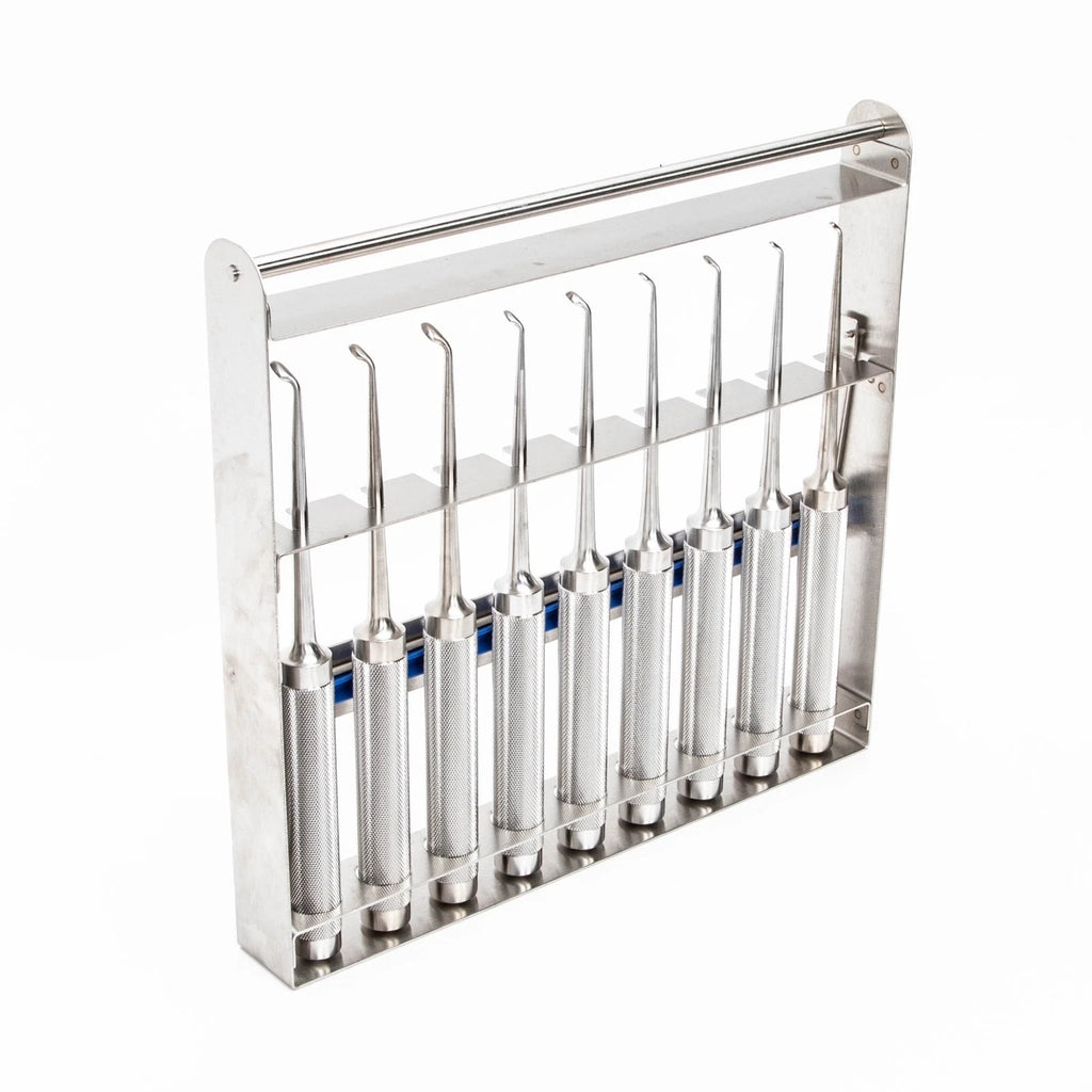 Jarit Surgical 240-192 Orthopedic Angled Cobb Curette Set
