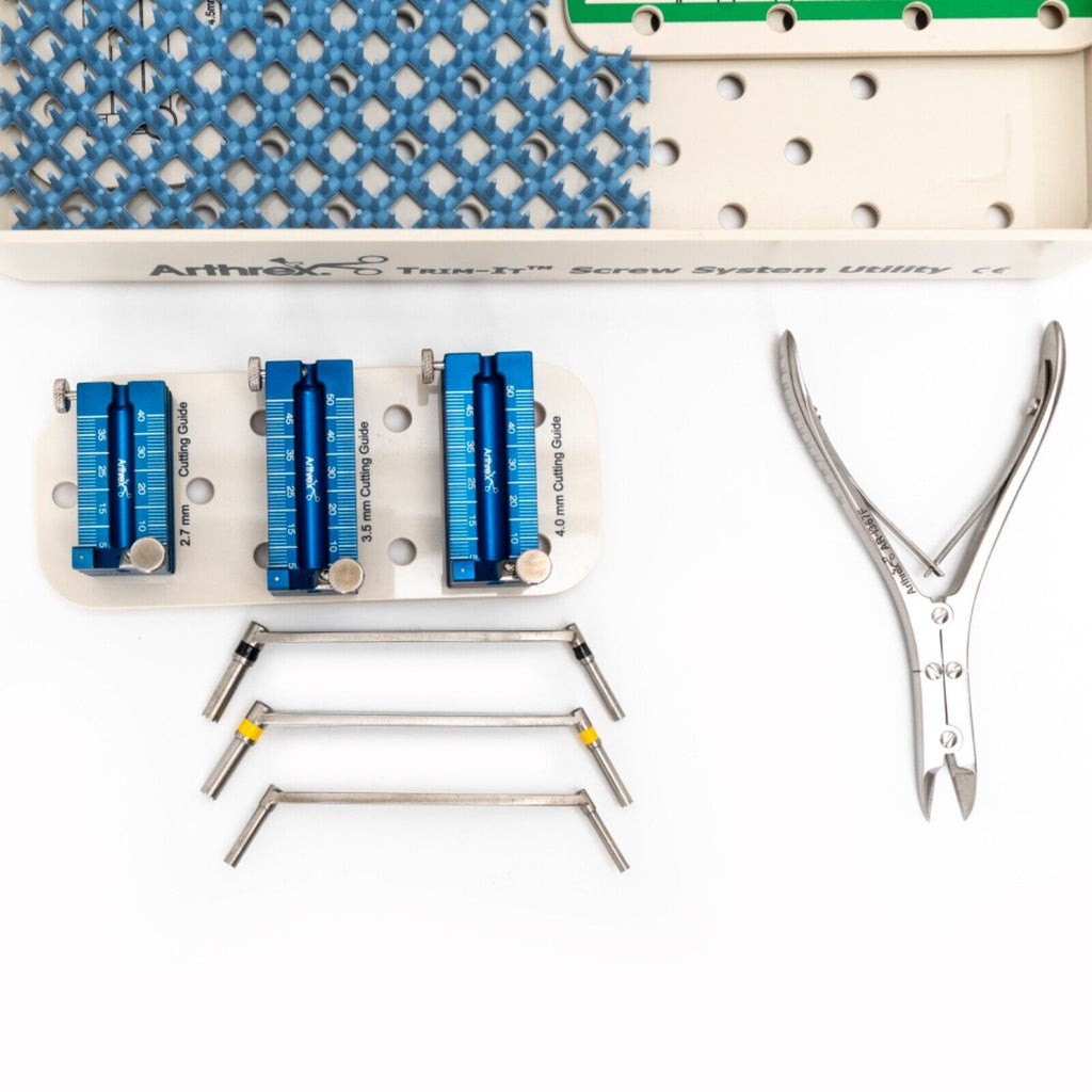 Arthrex Trim-It Surgical Screw System Instrumentation Set w/ Case Orthopedic