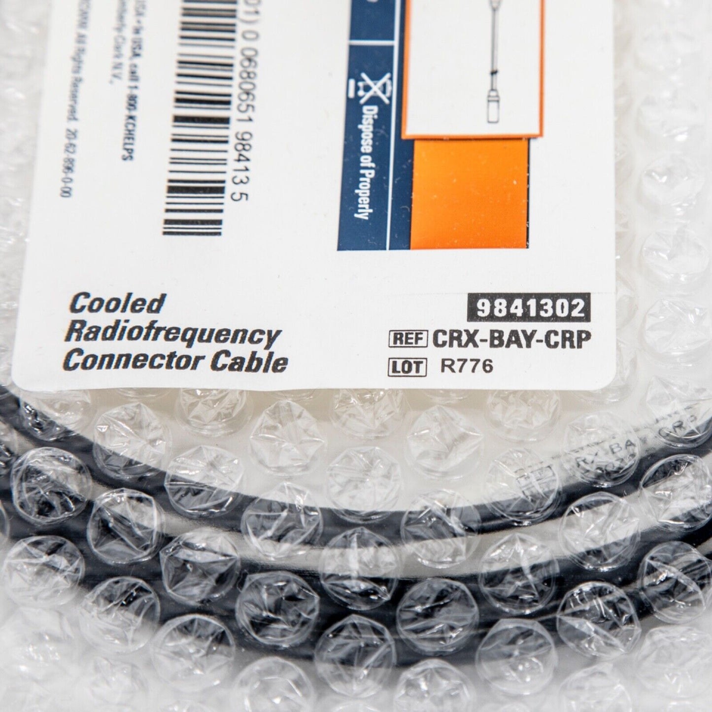 Kimberly-Clark Cooled Radiofrequency Connector Cable CRX-BAY-CRP