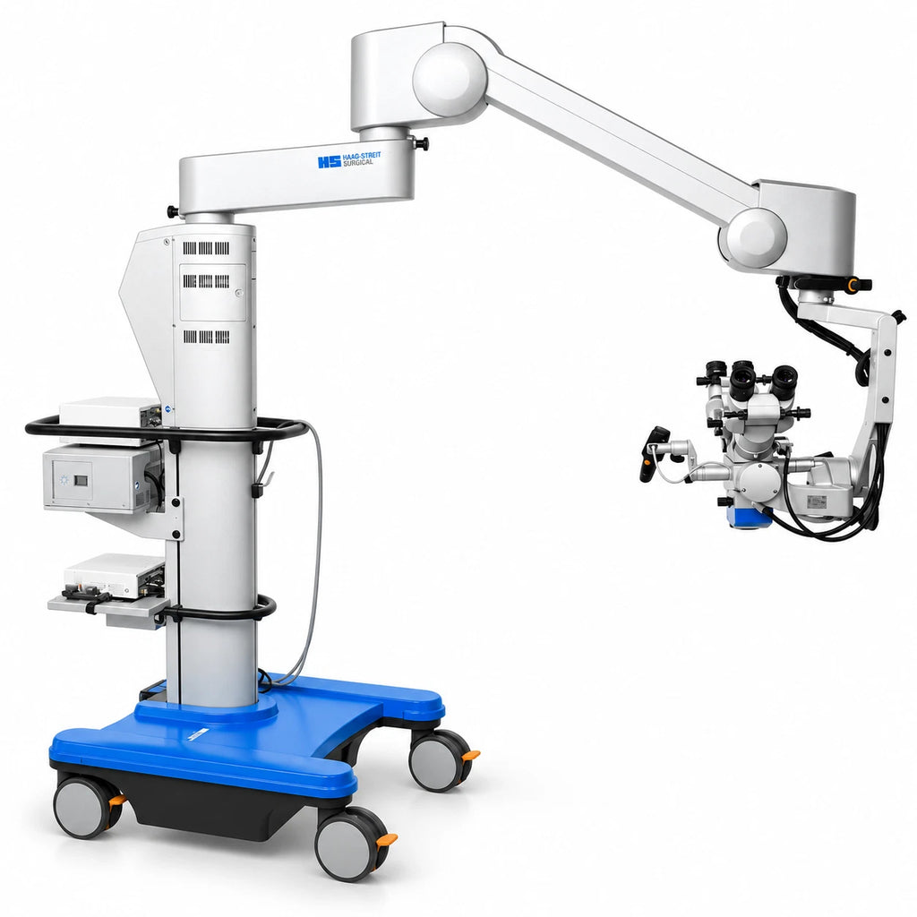 Haag-Streit Surgical HS 3-1000: HS Hi-R 1000 on FS 3-43 Stand Microscope