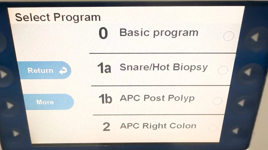 ERBE VIO300D Electrosurgical Platform, APC2 Argon Generator SW: 1.7.10