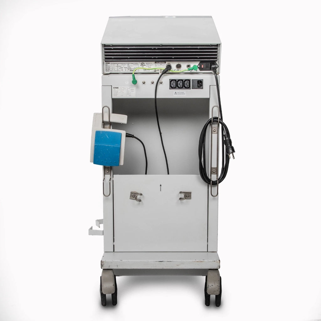 ERBE VIO 300D Electrosurgery Generator; Cart & Foot Control SW: 1.7.10 (Romanic)