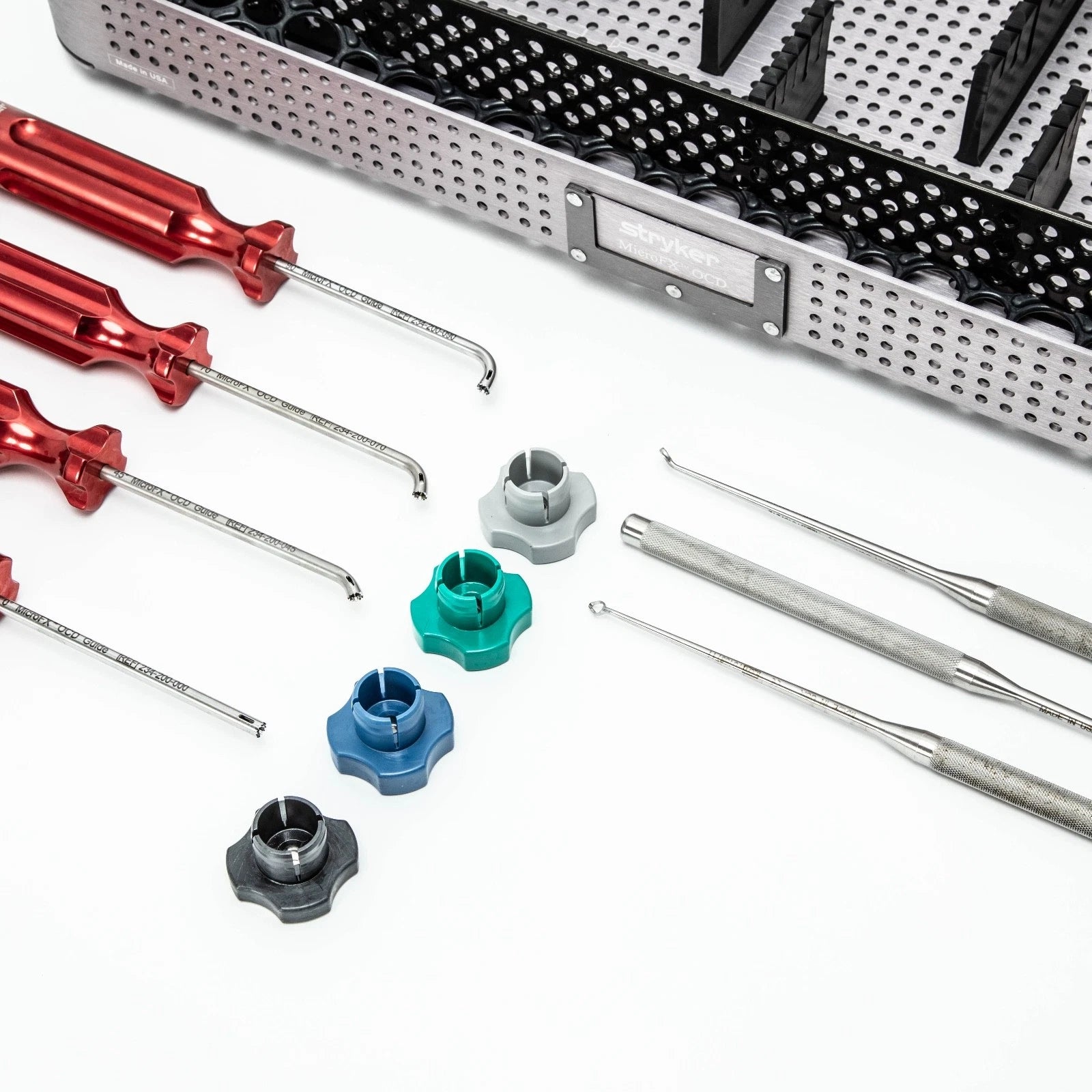 Stryker 234-200-000 Iconix MicroFX OCD Drill Guide & Curette Set
