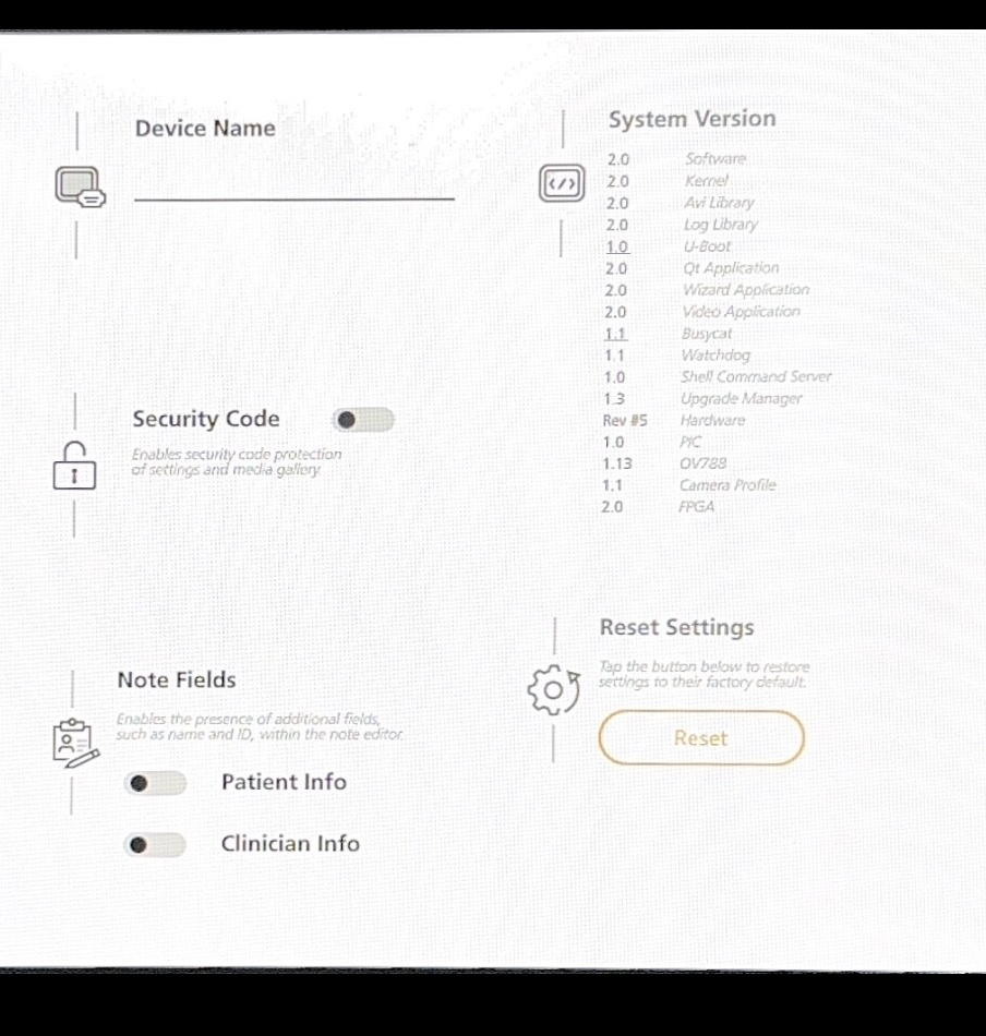 VERATHON GLIDESCOPE Core 10 Airway System with Smart Cable 0570-0376 SW: 2.0