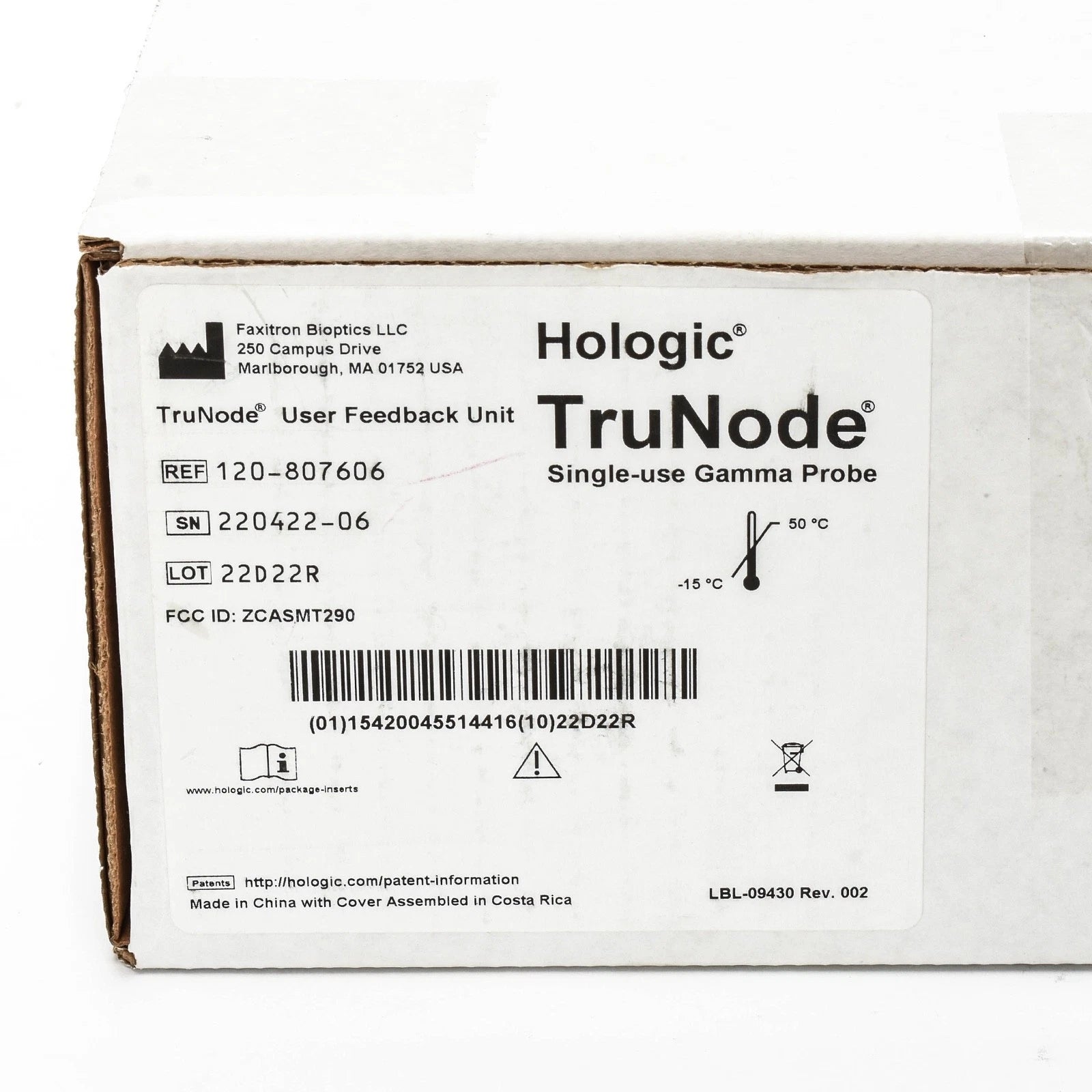 Hologic TruNode Gamma Probe Feedback Unit