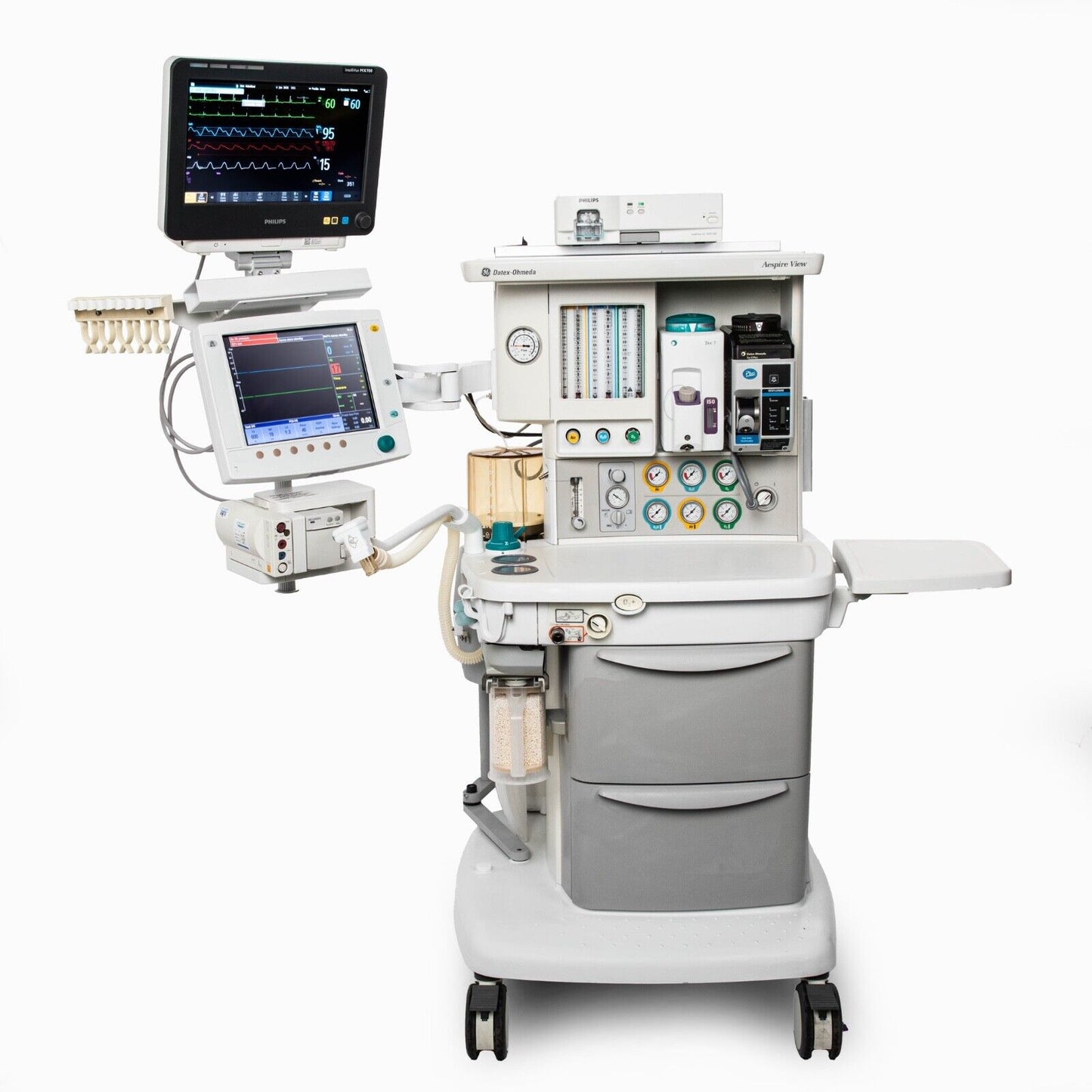 GE DATEX-OHMEDA Aespire View Anesthesia System; Philips IntelliVue MX700 Monitor