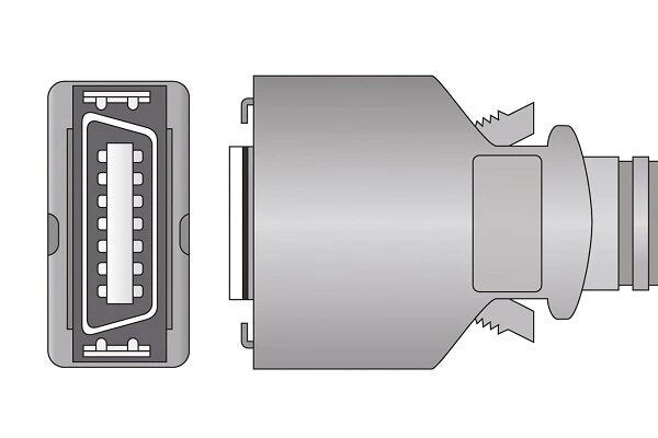 Masimo Compatible SpO2 Adapter Cable 10ft