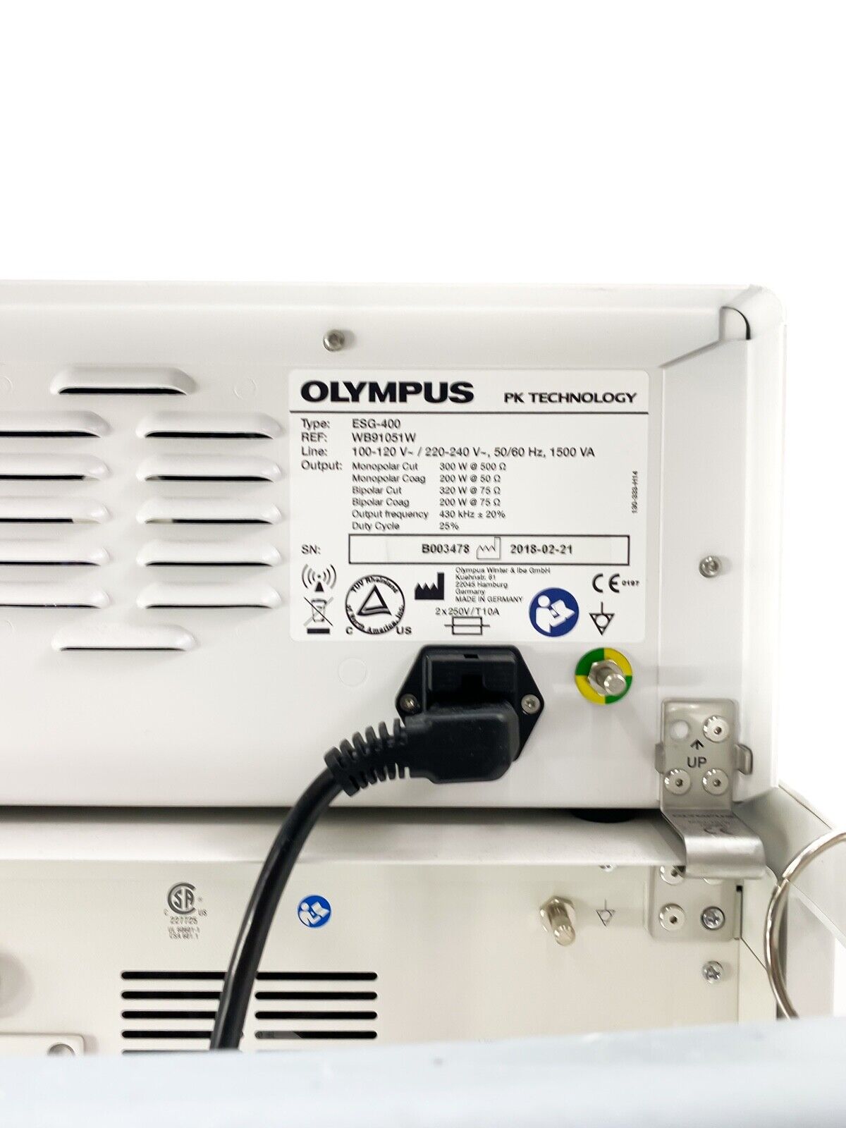 Olympus ESG-400 USG-400 Electrosurgical Units - 2018 Unit