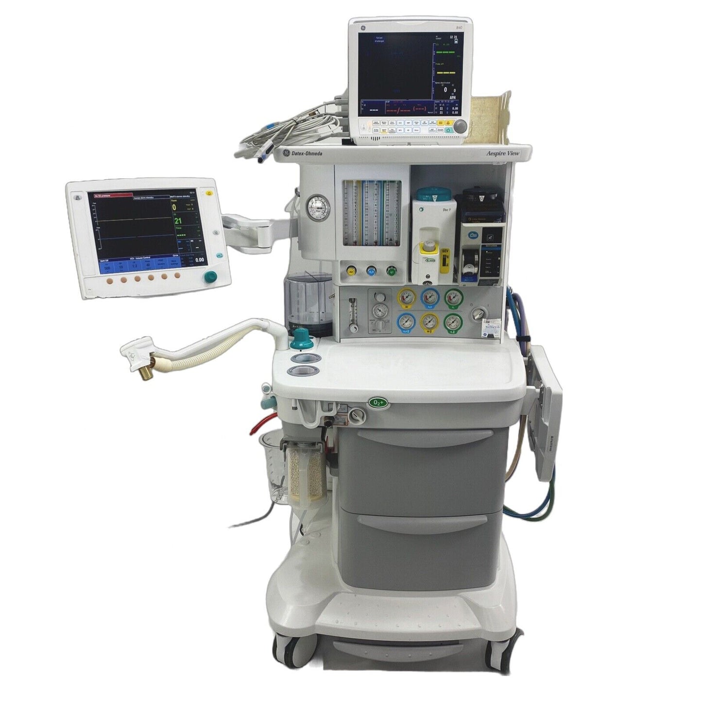 GE Datex-Ohmeda Aespire View Anesthesia Machine - GE B40 Patient Monitor
