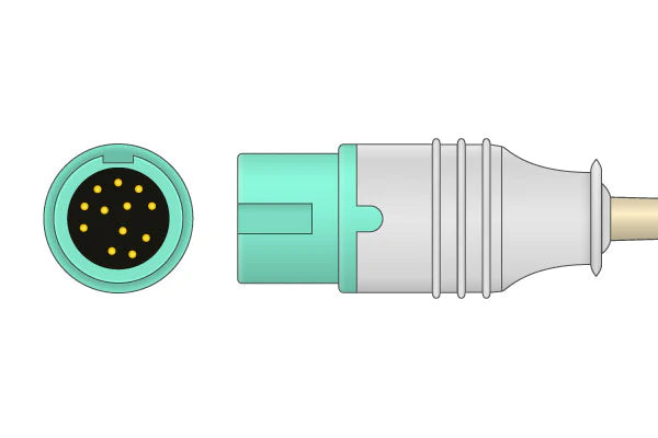 Mindray > Datascope Compatible ECG Trunk Cable - 0010-30-42723 - 3/5 Leads