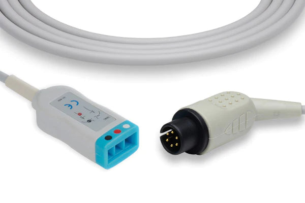 Mindray > Datascope Compatible ECG Trunk Cable - 0010-30-12377 - 3 Leads