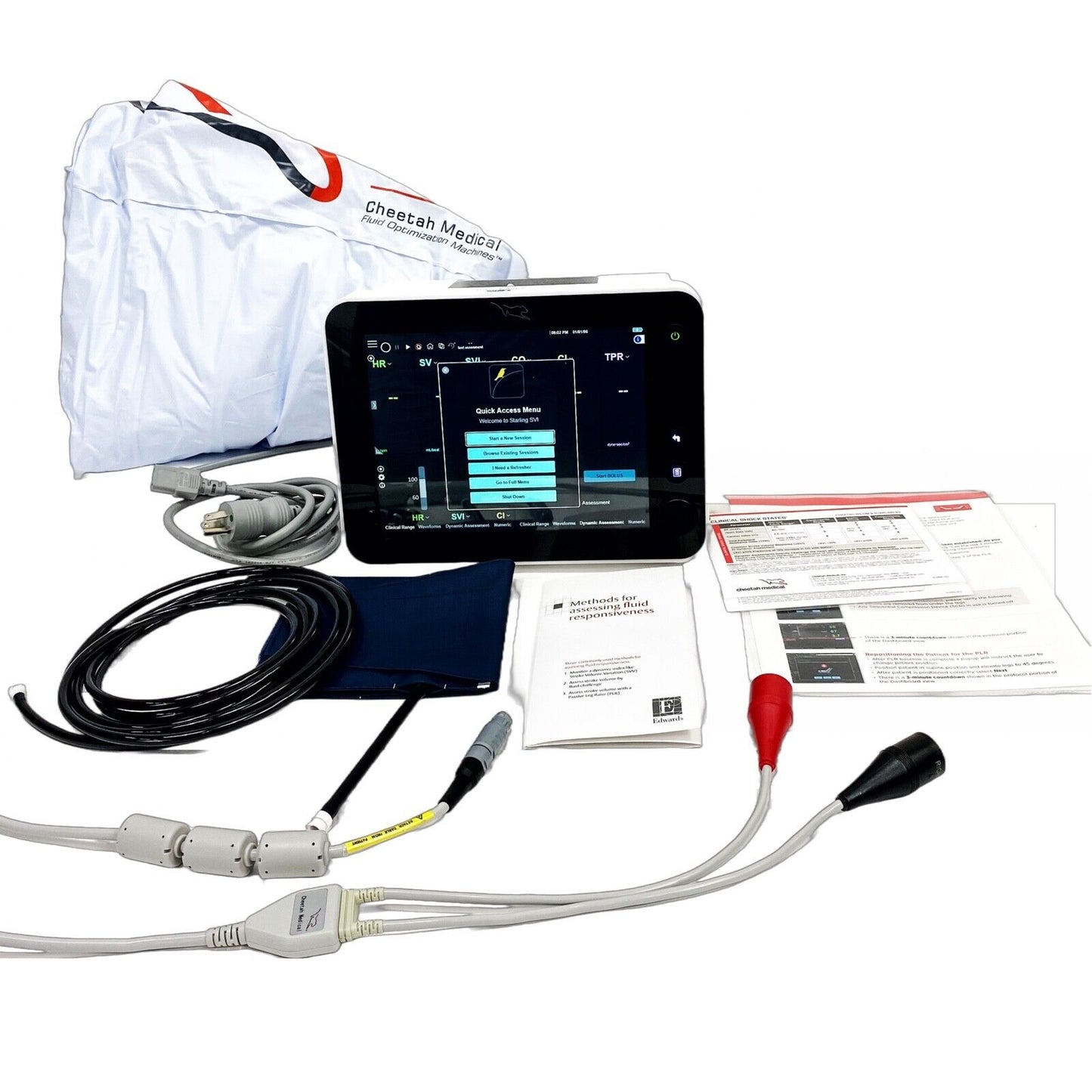 Baxter Cheetah Medical Starling SV CMM-ST5 CMASC10 Hemodynamic Fluid Management Monitor