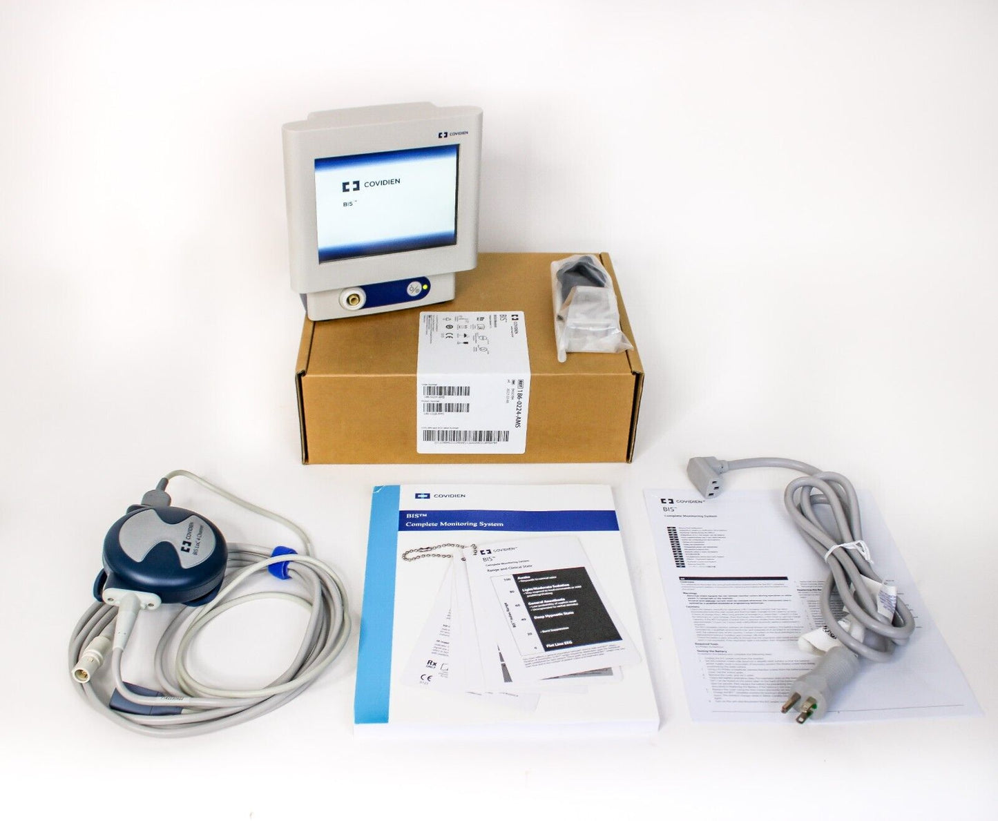 NEW Covidien BIS 4-LoC Channel Complete Monitoring System 186-0224-AMS 536-0047