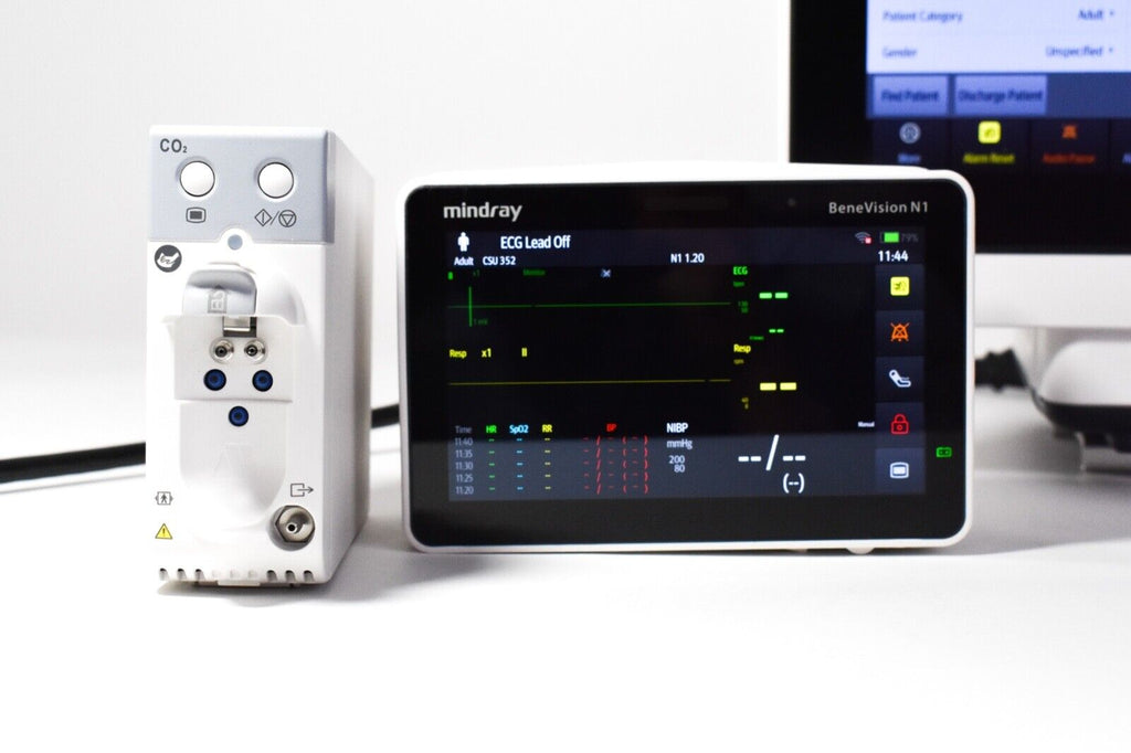 Mindray BeneVision N15 Patient Monitor; N1 Transport Monitor; CO2 EtCO2 Gas Module