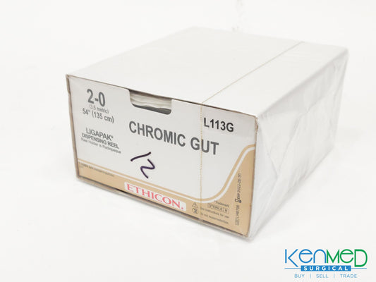 Ethicon L113G Chromic Gut (EXP 06-30-2022)