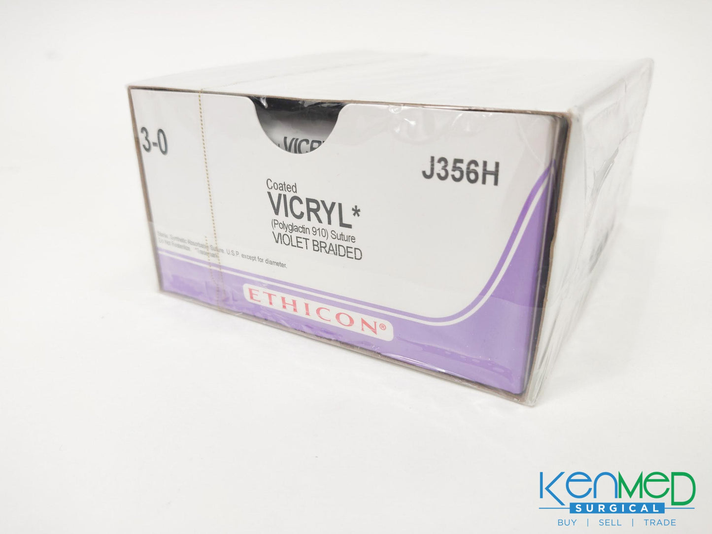 Ethicon J356H Coated Vicryl Violet Braided (EXP 02-26-2023)