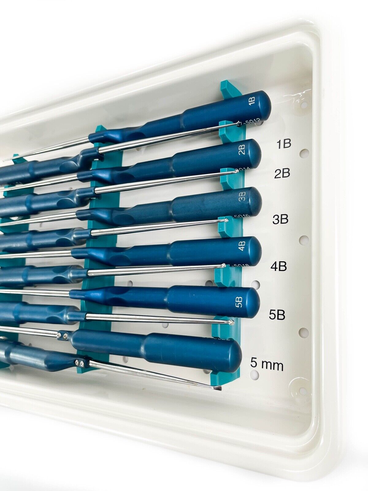 Codman MicroSect Curettes Set and Tray 47-5010 47-5013 47-5015 47-5011