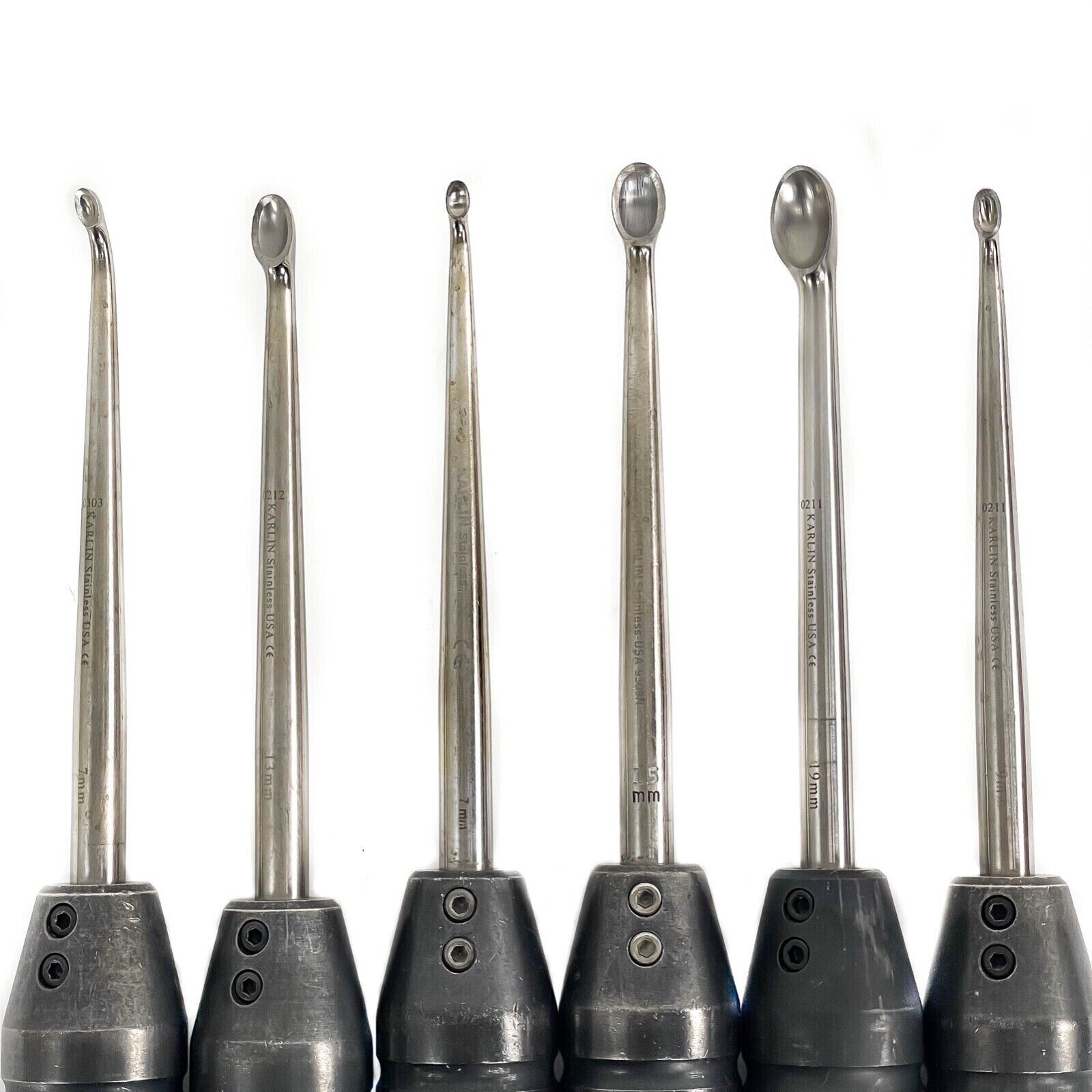 Codman Karlin XL Magnum Cup Curette Set 46-3231 46-3230 46-3229 46-3232