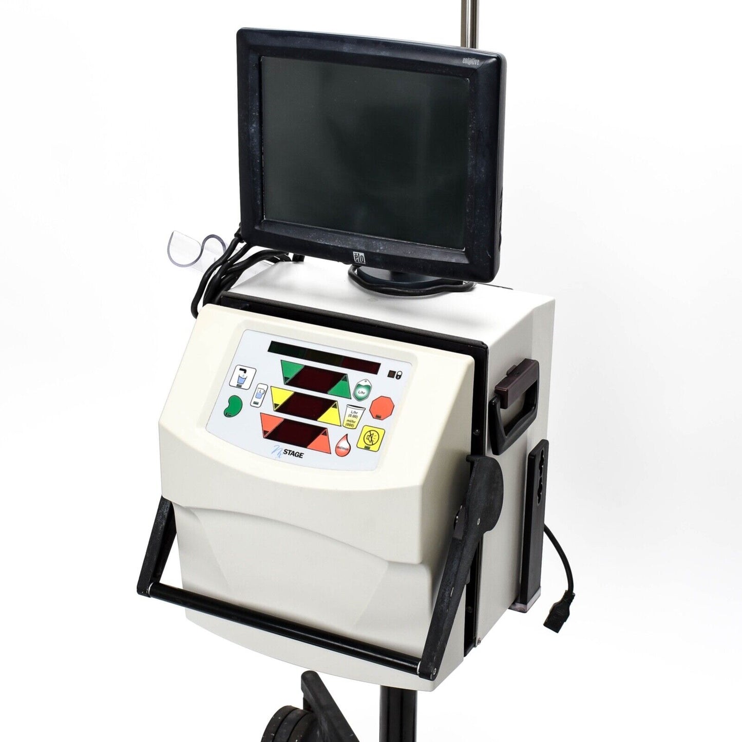 NxStage System One Dialysis Machine w/ Roll Stand, CYC-D2E ET1229L