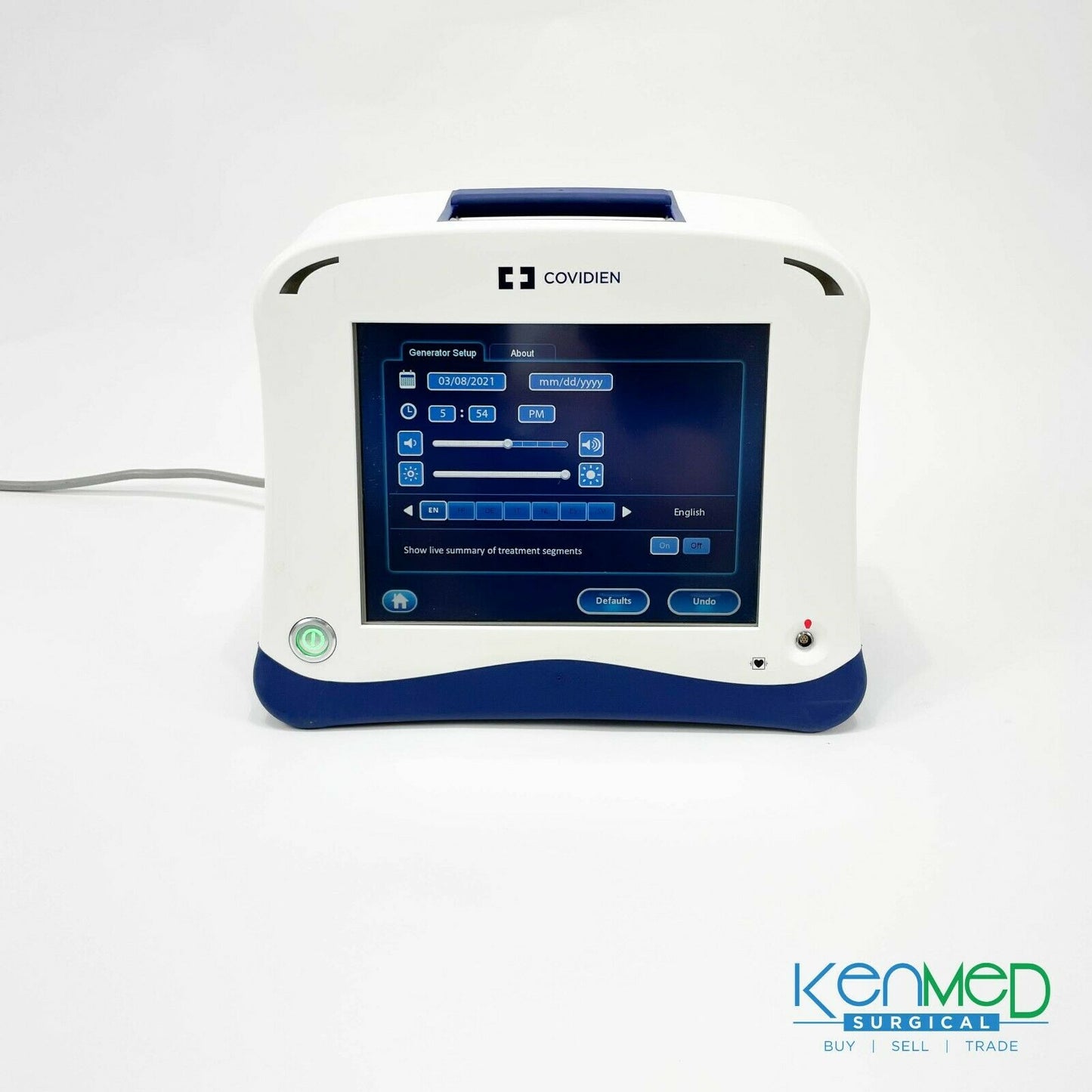 Covidien ClosureRFG VNUS Radiofrequency Generator Model RFG3 - Mfg: 2015