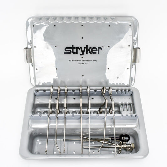 Stryker SHUTT-Linvatec Arthroscopy Pumch Tray 42-000-012 31.12133 18.1002