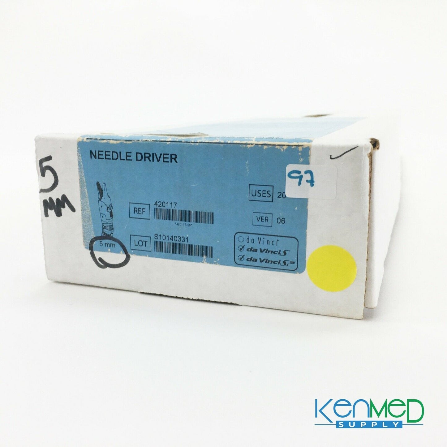 NEW Intuitive Surgical Da Vinci Si Needle Driver, 5 mm (REF 420117)