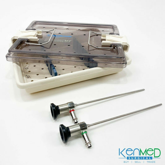 Medtronic XOMED 18-80153 18-80152 Sharpsite Arthroscope Set - HD 0/30