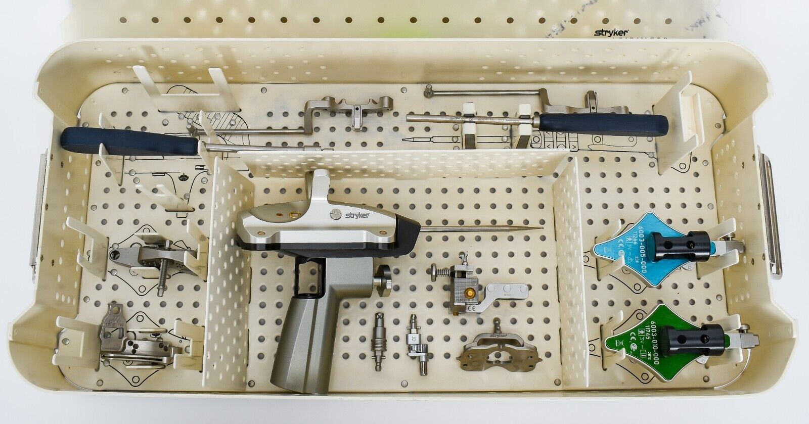 Stryker Navigation Instrument Tray Precision Knee 6003-100-020 6003-10 ...