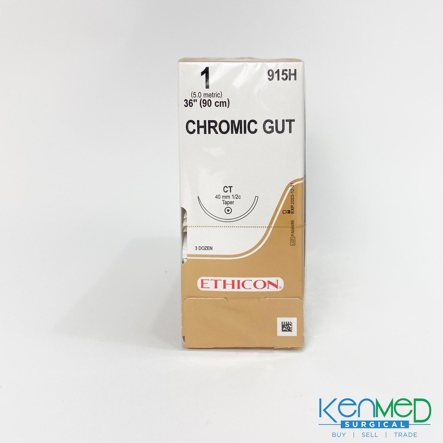 Ethicon 915H Chromic Gut (EXP 12-31-2023)