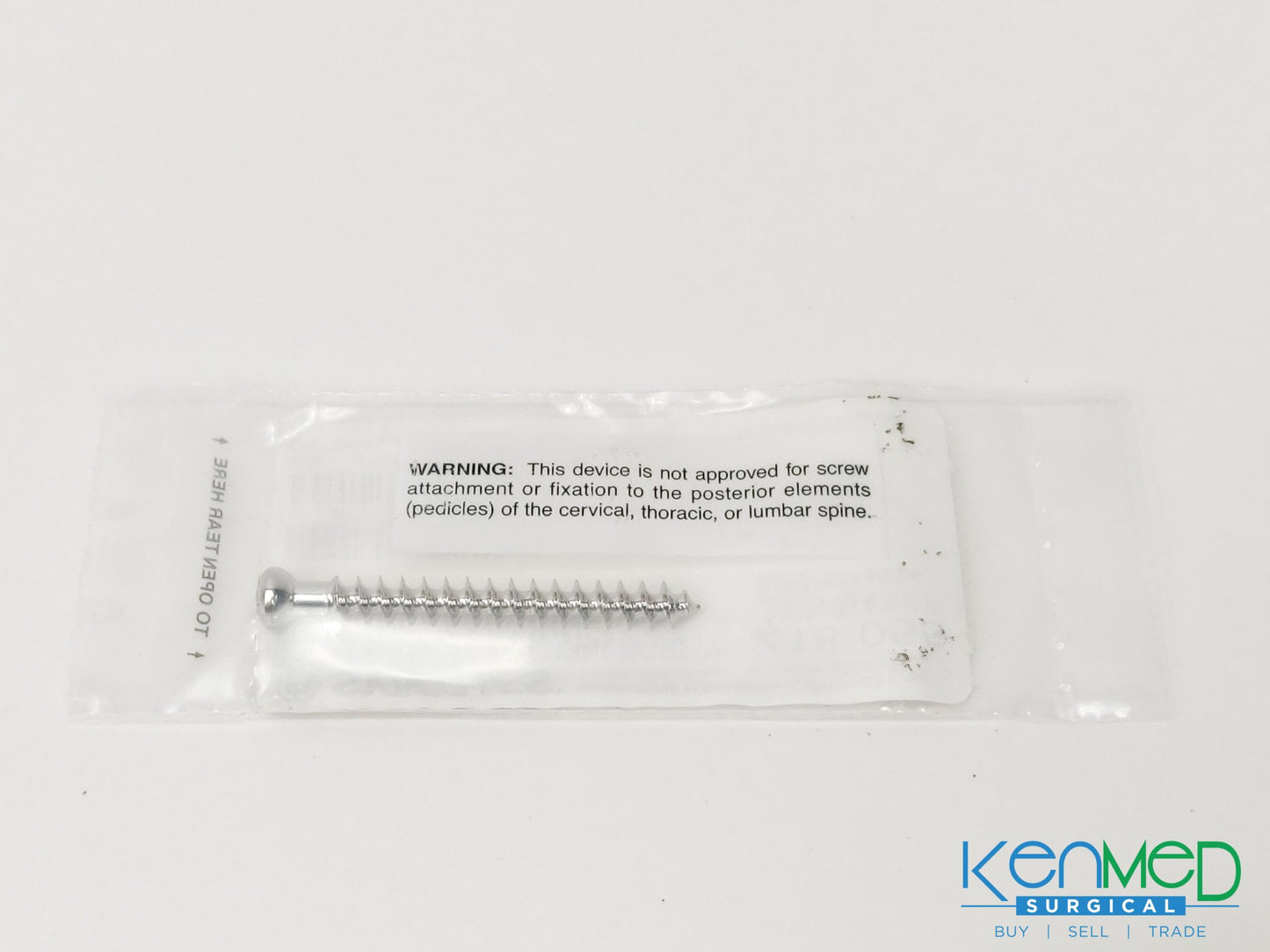 Synthes 218.055 6.5MM Cancellous Bone Screw Fully Threaded/55MM