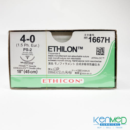 Ethicon 1667H Ethilon TM Polyamide 6