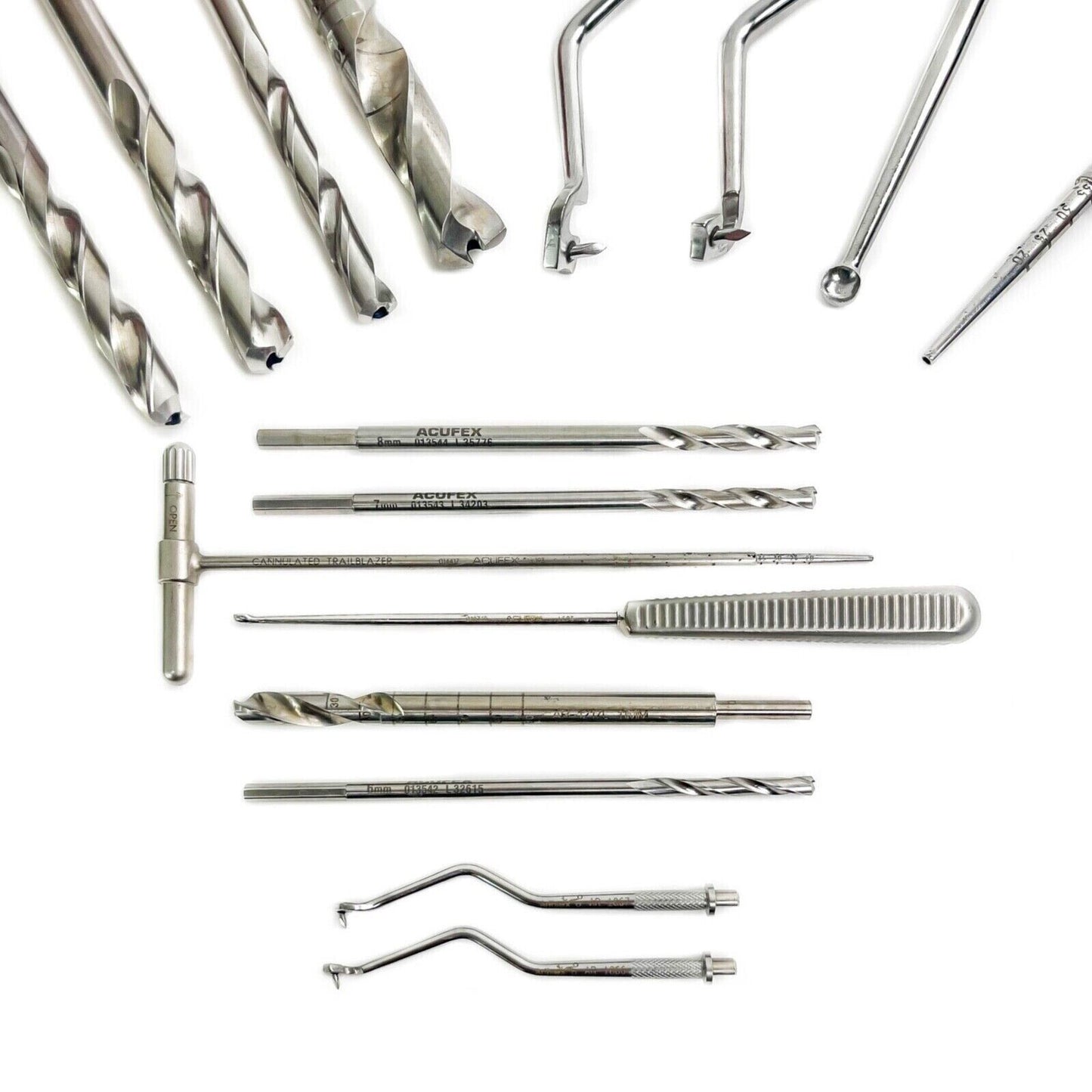 Acufex PRO TRAC Mitek, Arthrex, Linvatec, Endo Corp, Sythes, ACL Drill Guide Set