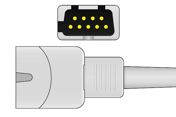 Masimo Compatible SpO2 Adapter Cable - MAC-1 1927 - 3.5 ft