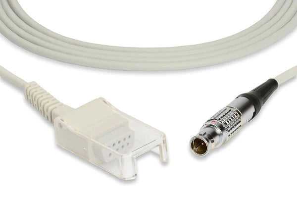 Criticare Compatible SpO2 Adapter Cable - 518LD - 7ft