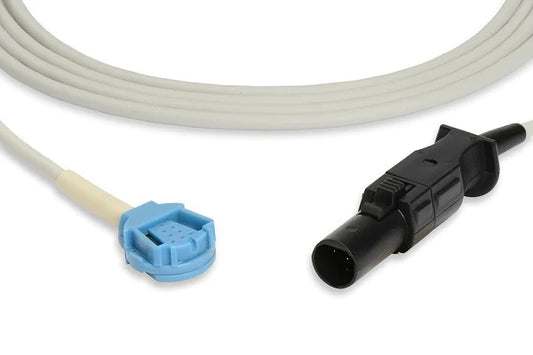 Datex Ohmeda Compatible SpO2 Adapter Cable - OXY-OL1 - 7 ft