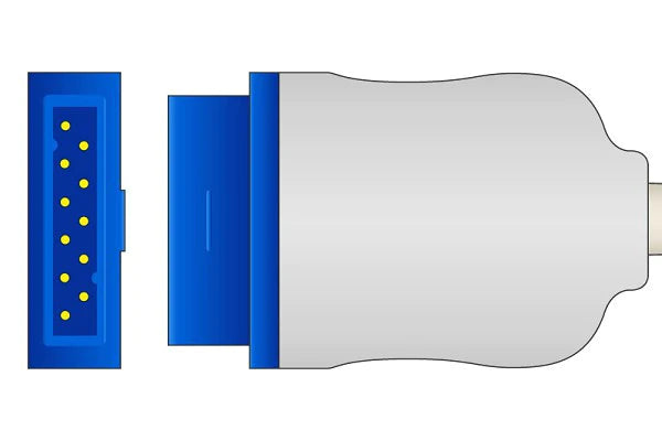 Datex Ohmeda Compatible SpO2 Adapter Cable - TS-G3 - 7 ft