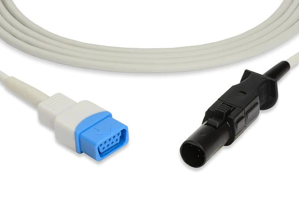 Datex Ohmeda Compatible SpO2 Adapter Cable - TS-H3 - 7 ft