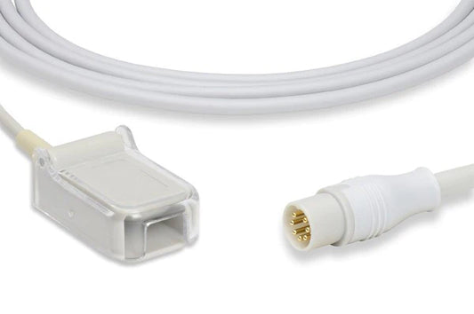 Schiller Compatible SpO2 Adapter Cable - 7 ft