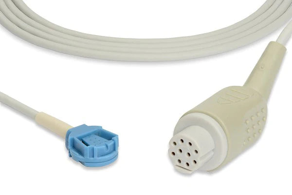 Datex Ohmeda Compatible SpO2 Adapter Cable - OXY-SL3 - 7 ft