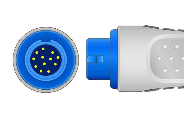 Mindray > Datascope Compatible SpO2 Adapter Cable - 7 ft