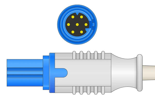 Draeger Compatible SpO2 Adapter Cable - 3375834 - 7 ft