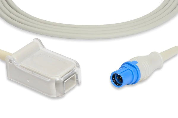 Draeger Compatible SpO2 Adapter Cable - 3375834 - 7 ft