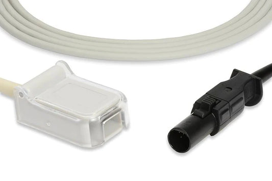 GE Healthcare > Corometrics Compatible SpO2 Adapter Cable - 4033CAX - 7 ft