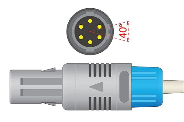 Mindray > Datascope Compatible SpO2 Adapter Cable - 0010-20-42594 - 7 ft