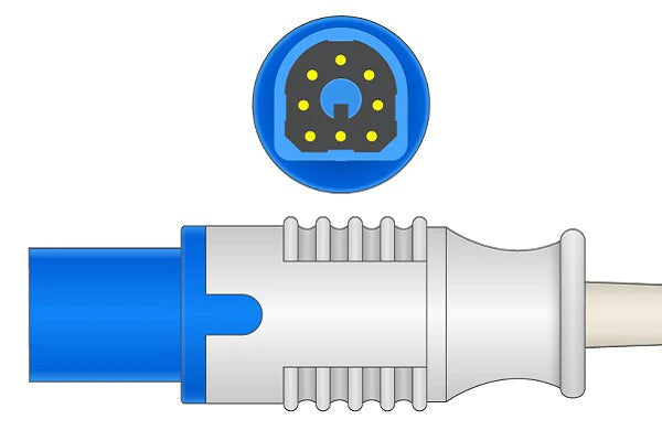 Philips Compatible SpO2 Adapter Cable - M1941A - 7 ft