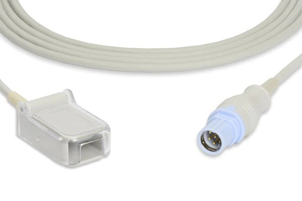 Draeger Compatible SpO2 Adapter Cable - 3.5 ft