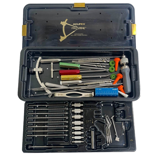 Acufex PRO TRAC Mitek, Arthrex, Linvatec, Endo Corp, Sythes, ACL Drill Guide Set